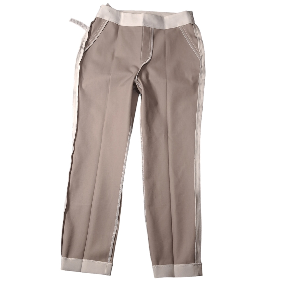 SPANX Women's Slim Straight Pants Classic White Size S Petite 20372Q Grey Lining - Picture 5 of 16